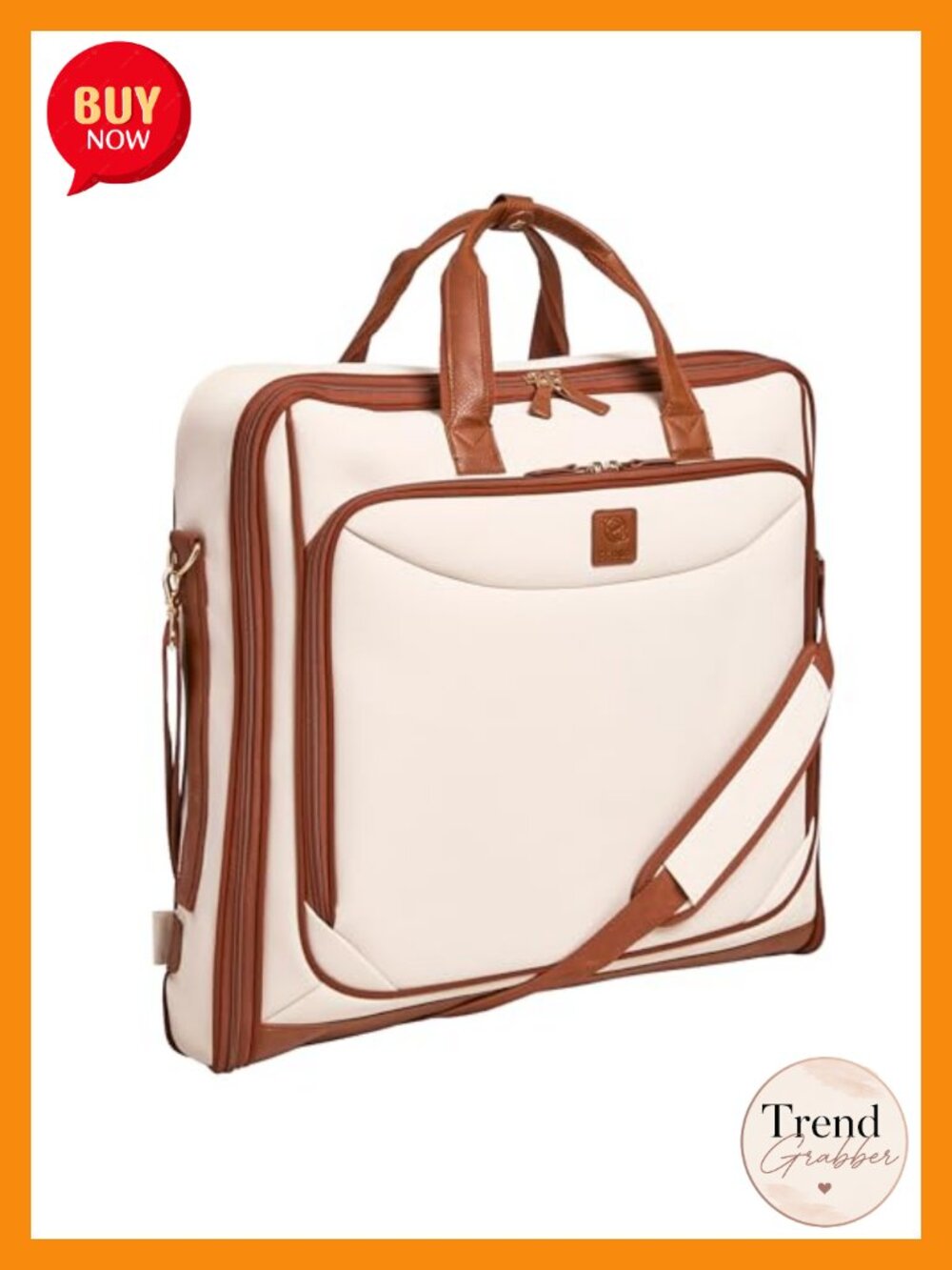 Premium Hanging Garment Bag Carry On - Wrinkle-Free Travel Blazer Suit Bag with